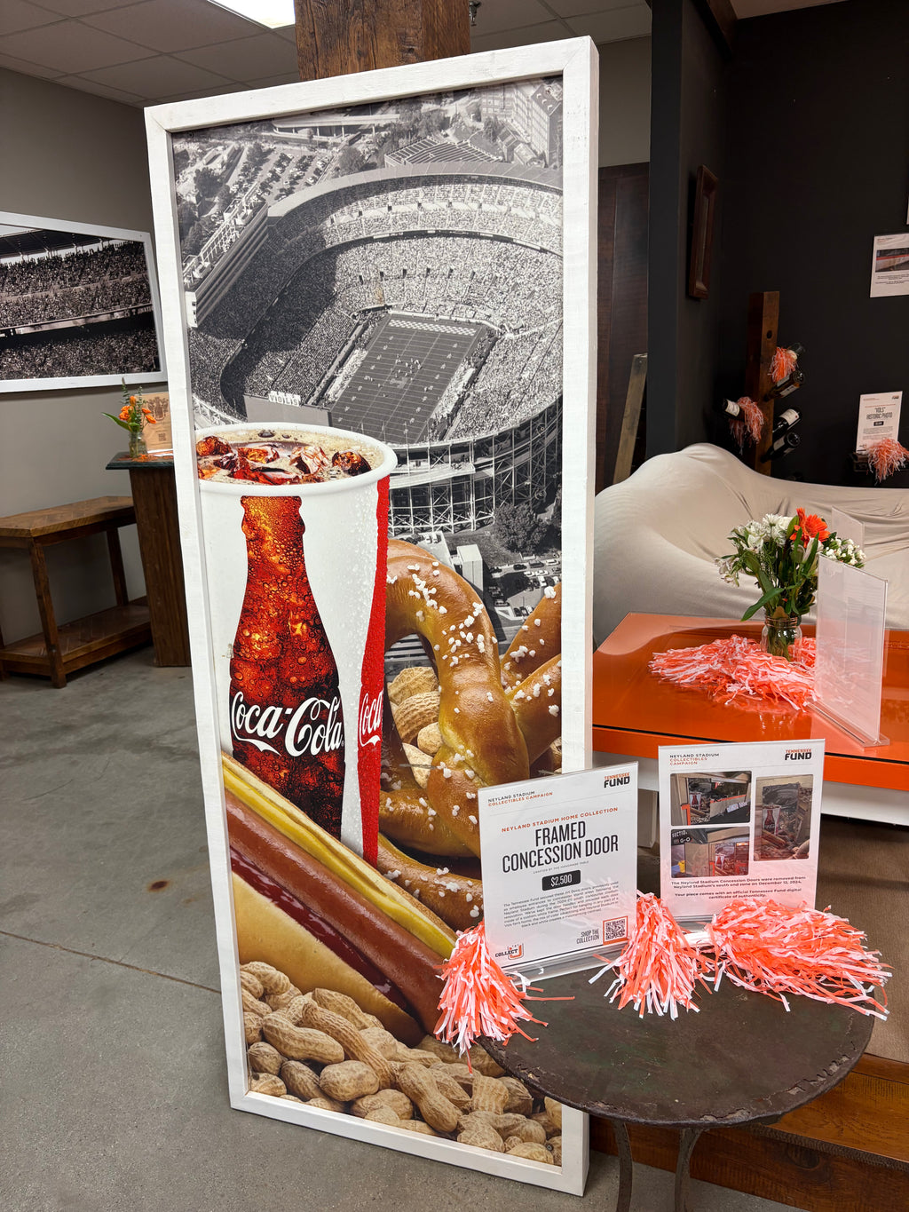 Framed Concession Door