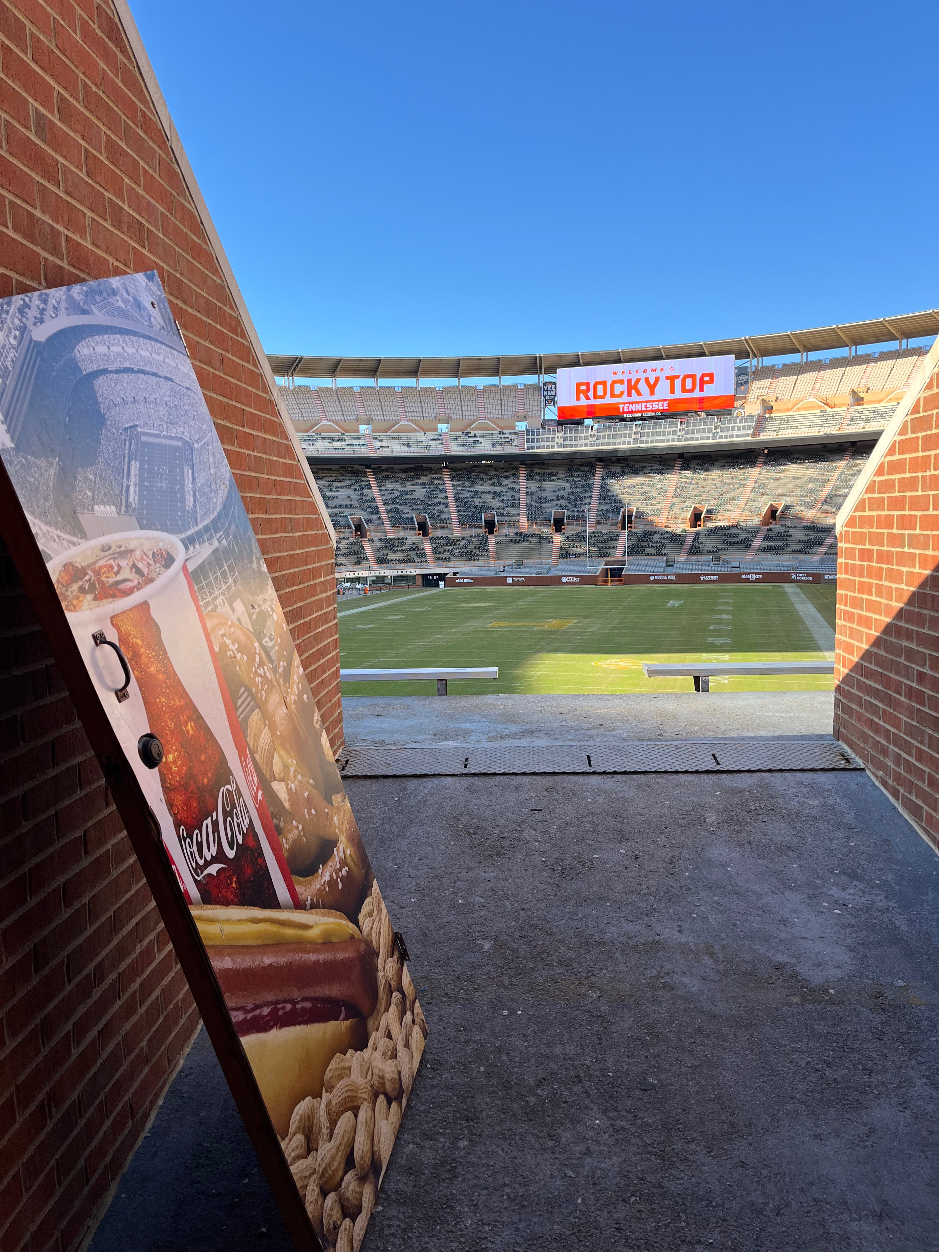 Framed Concession Door