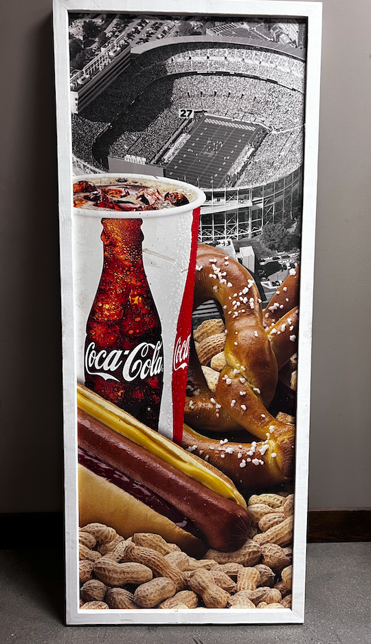 Framed Concession Door