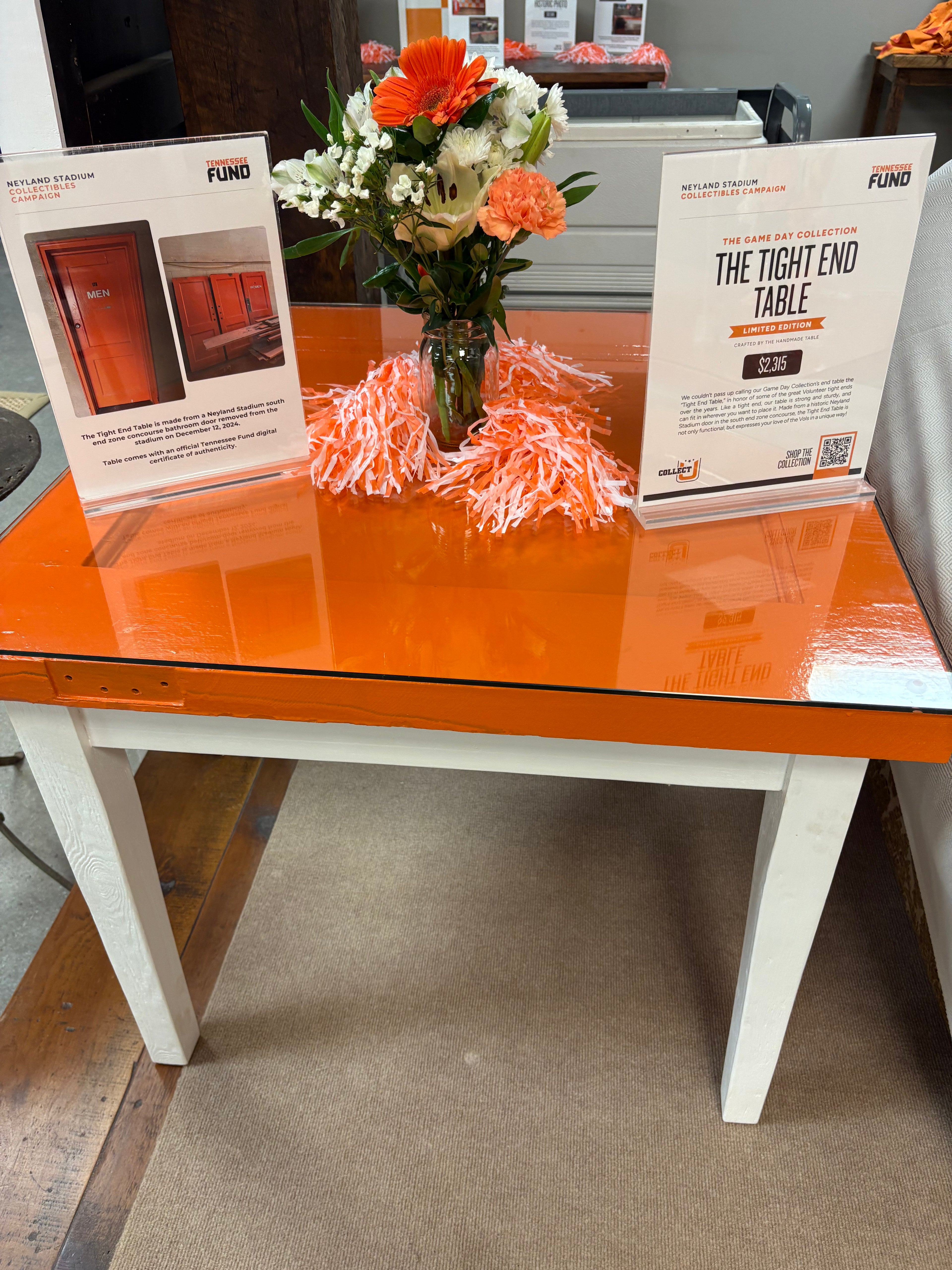 The Tight End Table – Limited Edition